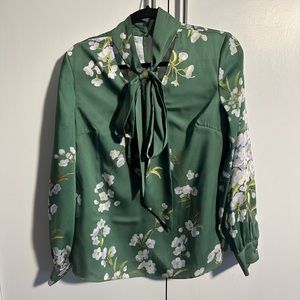 Ted Baker - pussy bow blouse, US Size 6